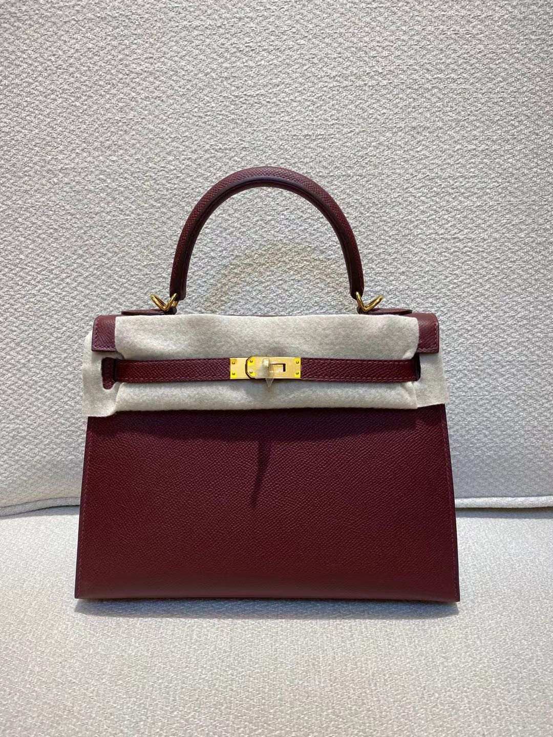 HOT SALE HERMES KELLY 25CM ALL HANDMADE