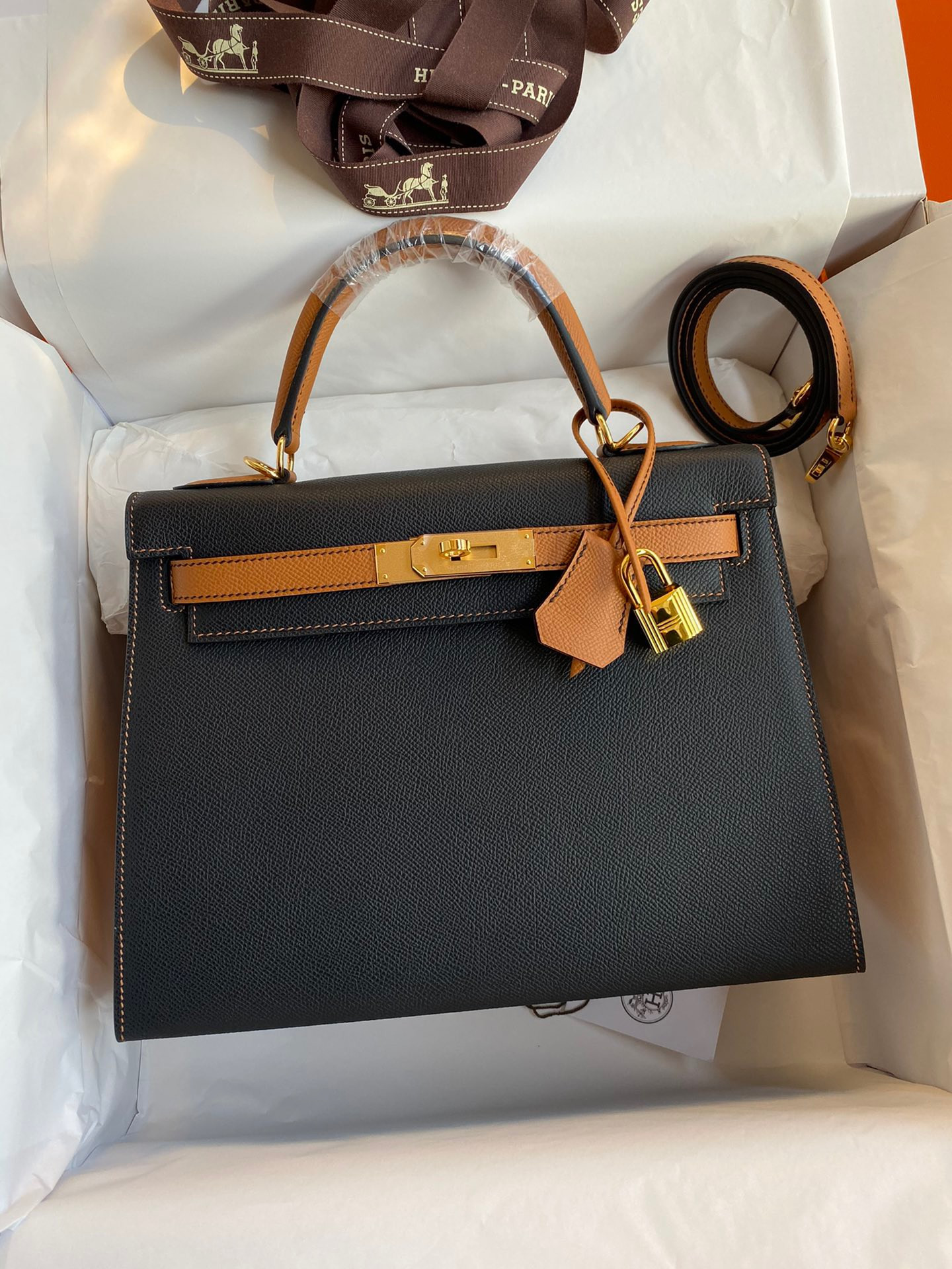 HOT SALE HERMES KELLY 25CM ALL HANDMADE