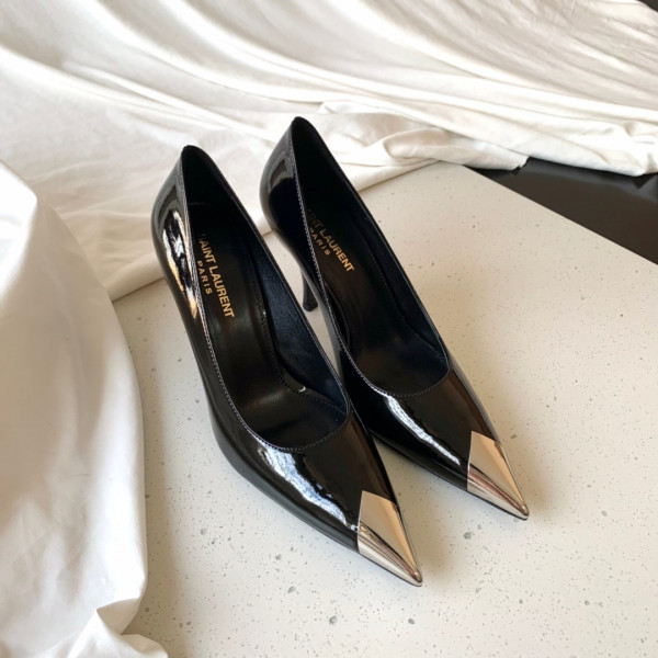 HOT SALE YSL VESPER POINTES-TOE PUMPS