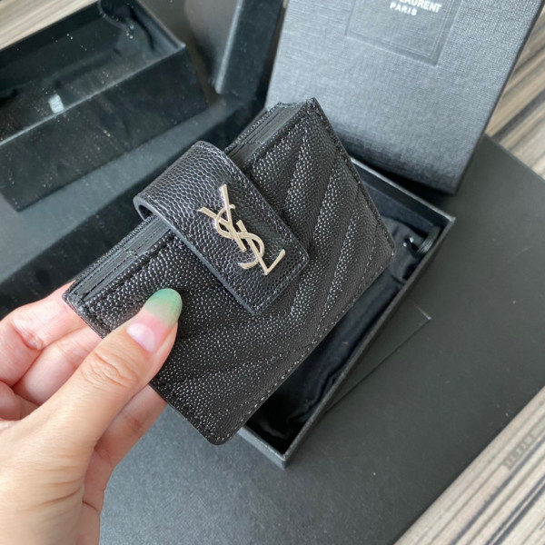 HOT SALE YSL MONOGRAM BUSINESS CARD CASE