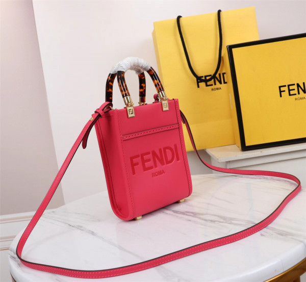 HOT SALE FENDI MINI SUNSHINE SHOPPER-13-18-6.5cm