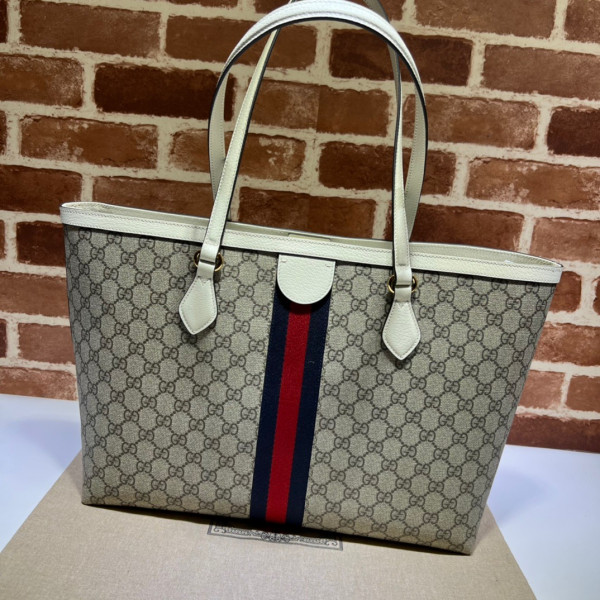 HOT SALE GUCCI Ophidia medium tote with Web