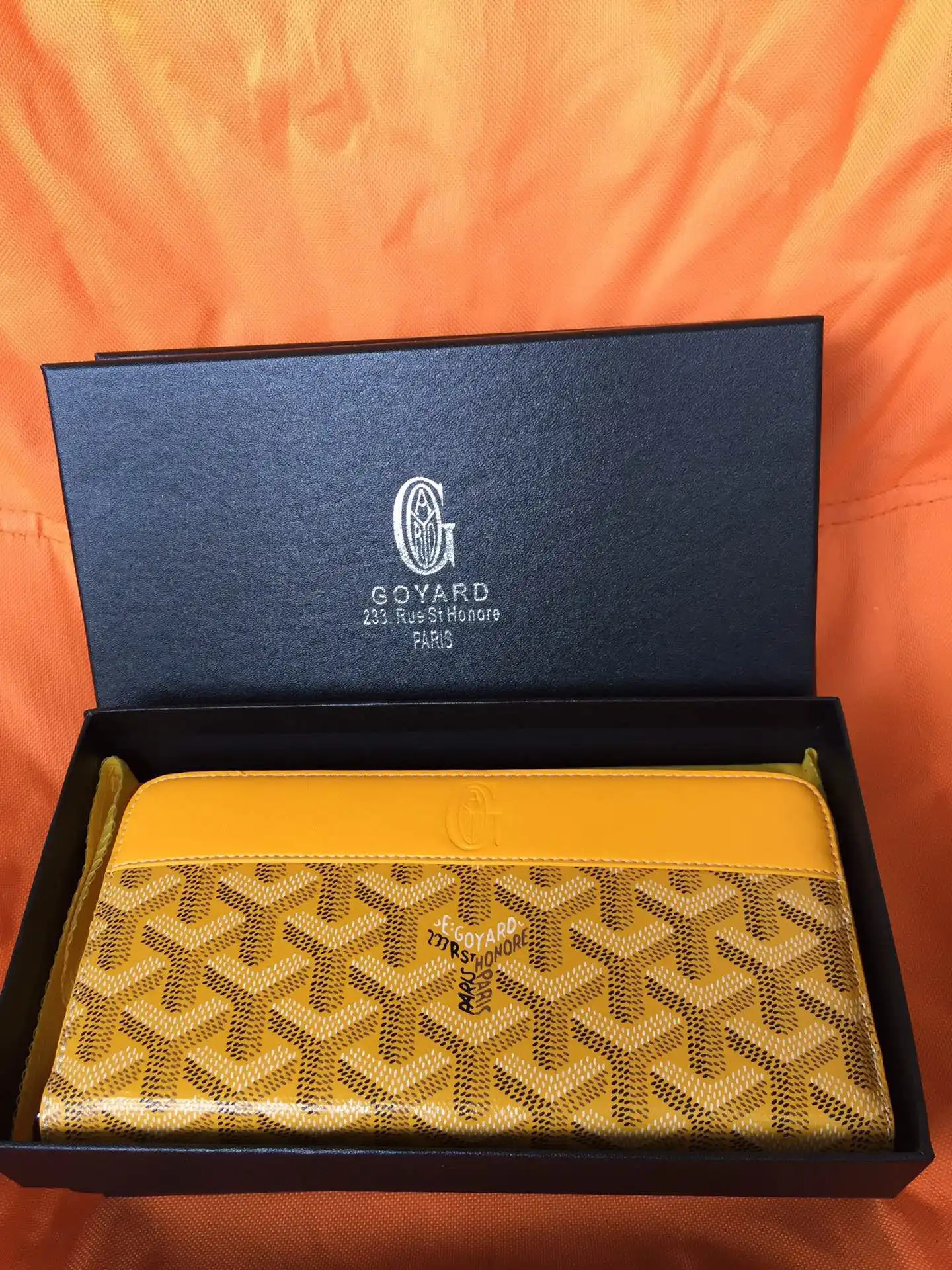 GOYARD ZIPPY WALLET