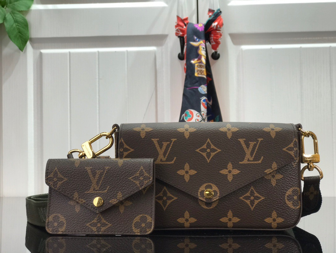 HOT SALE LOUIS VUITTON FELICIE STRAP & GO