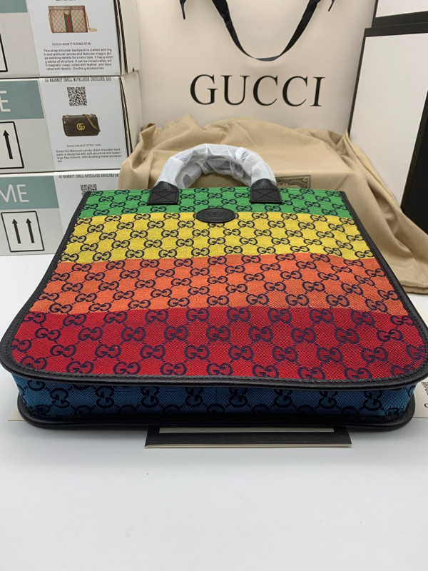 HOT SALE Gucci Children's GG Multicolor tote bag