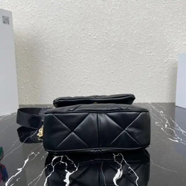 PRADA System nappa leather patchwork bag