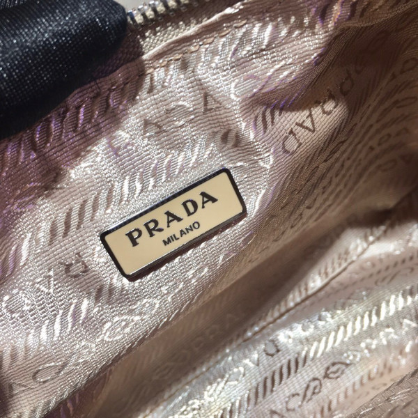 HOT SALE PRADA NYLON AND SAFFIANO LEATHER MINI BAG