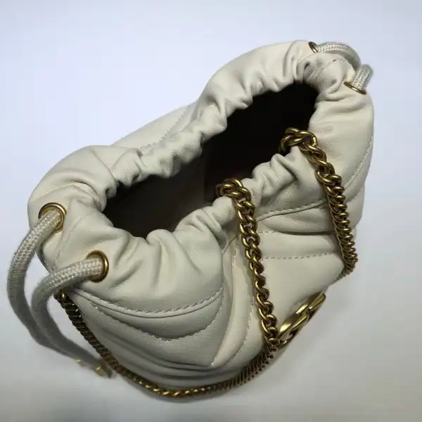 Affordable GUCCI GG Marmont mini bucket bag