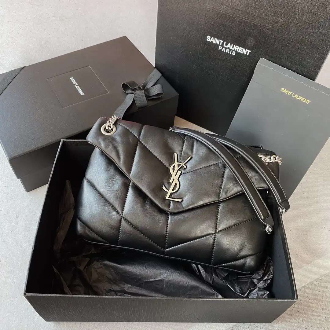 YSL PUFFER SMALL CHAIN BAG