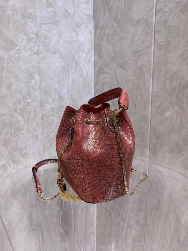 HOT SALE BVLGARI SERPENTI FOREVER BUCKET BAG