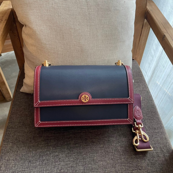 [FREE SHIPPING] TORY BURCH T MONOGRAM SHOULDER BAG