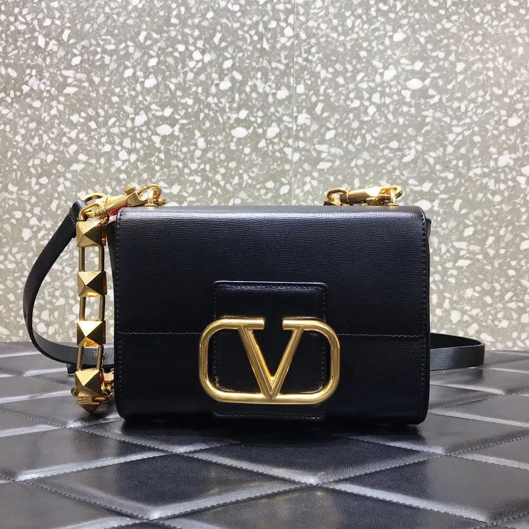 Valentino STUD SIGN SHOULDER BAG