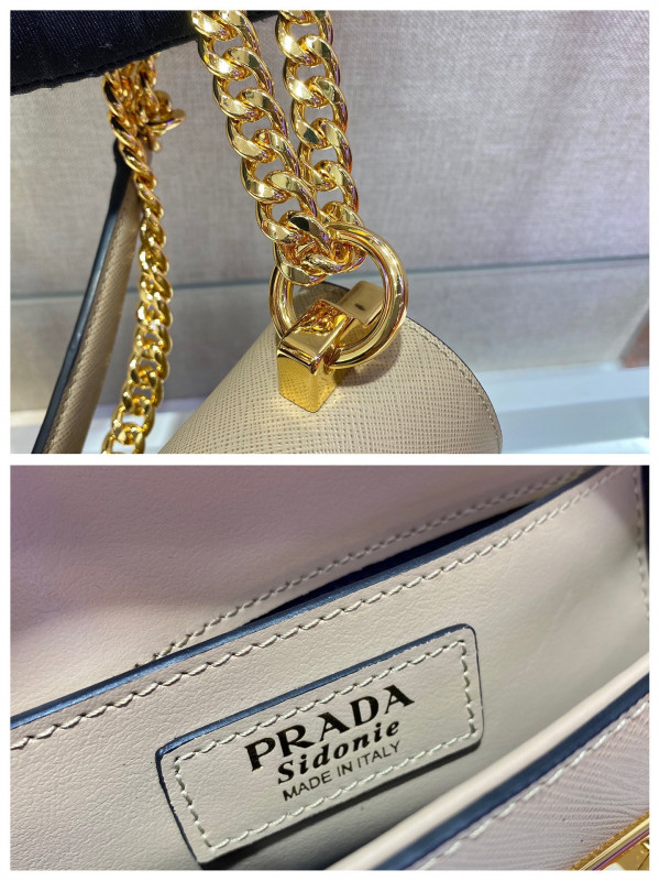 HOT SALE PRADA Saffiano Leather Prada Sidonie Bag