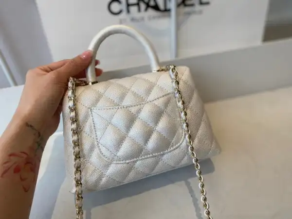 First bag ru CHANEL MINI FLAP BAG WITH TOP HANDLE