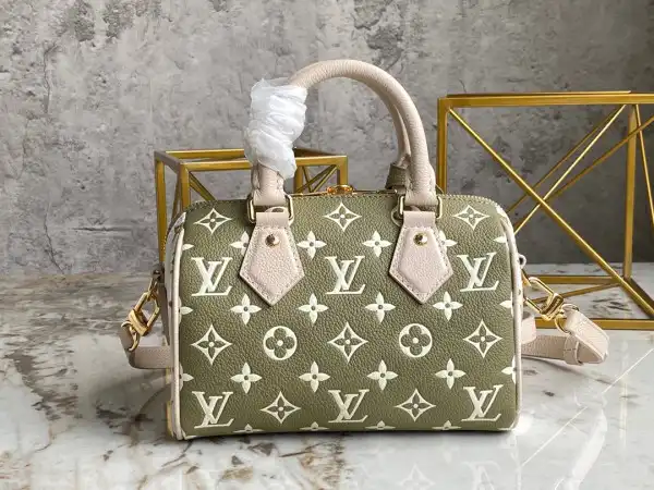 Eliminating the middleman and passing on savings to you. With massive production and tax-free benefits Louis Vuitton SPEEDY BANDOULIÈRE 20