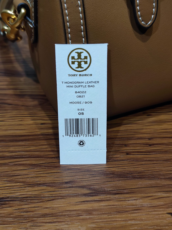 HOT SALE TORY BURCH Mini jacquard wine barrel bag