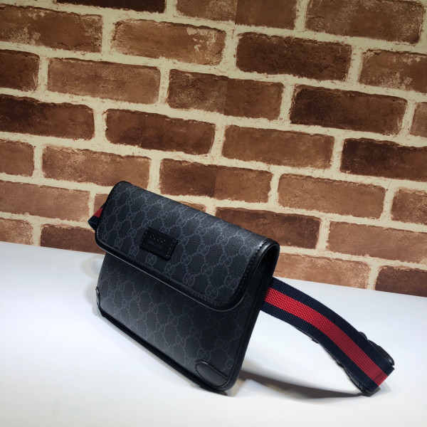 HOT SALE GUCCI GG Black belt bag