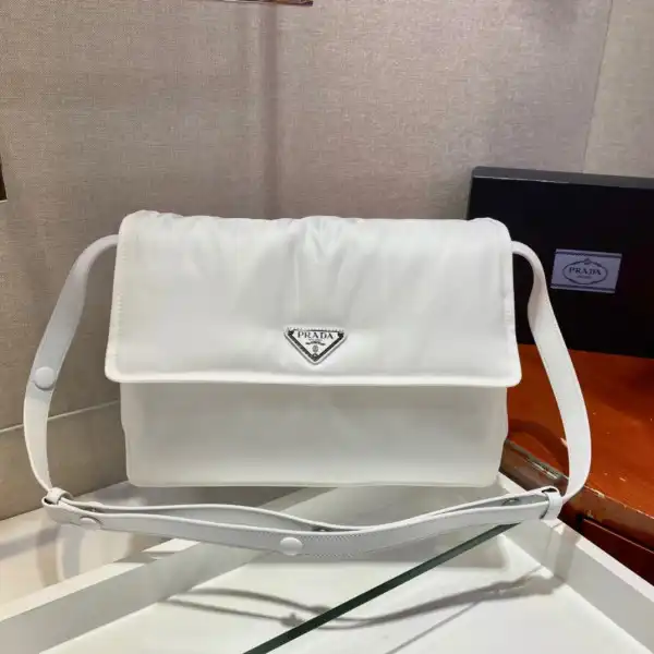 Frstbag ru PRADA Medium padded nylon shoulder bag