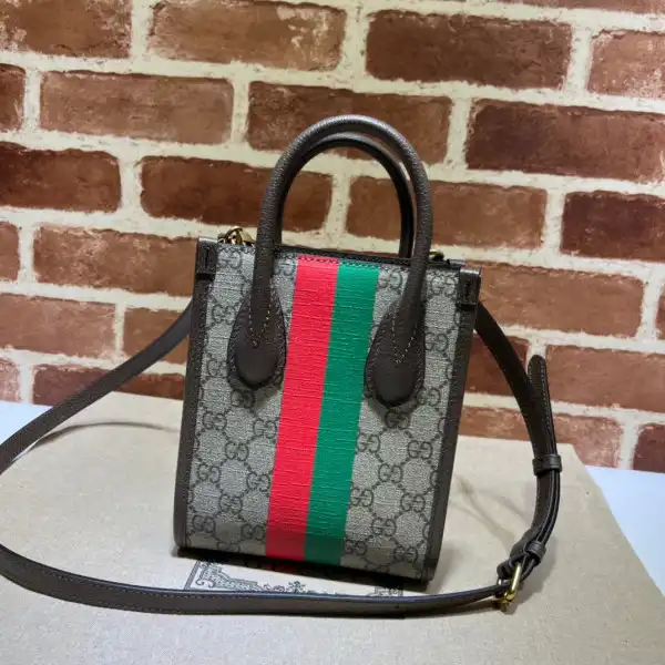 First bag ru Gucci Mini tote bag with Interlocking G