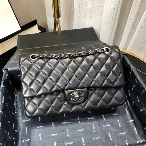 CHANEL FLAP BAG LAMBSKIN