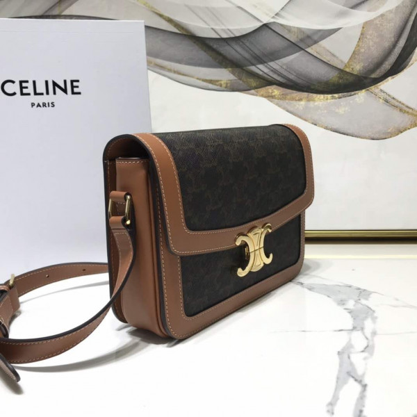 HOT SALE CELIN* MEDIUM TRIOMPHE BAG