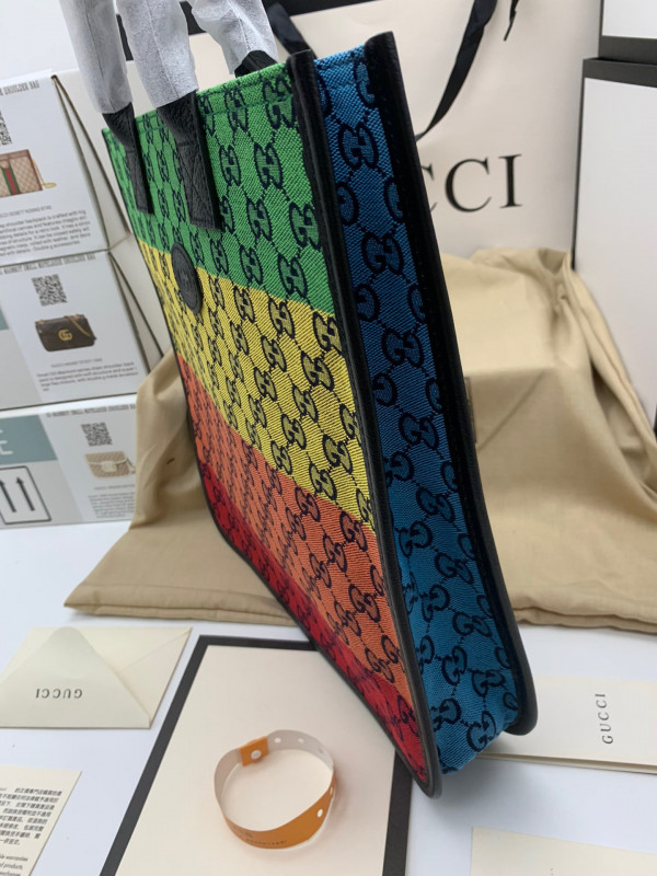 HOT SALE Gucci Children's GG Multicolor tote bag