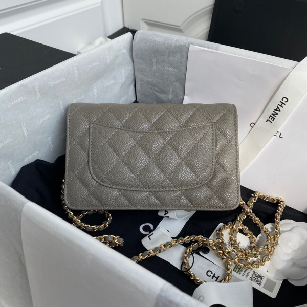 HOT SALE CL CHAIN WALLET CAVIAR NEW EDITION