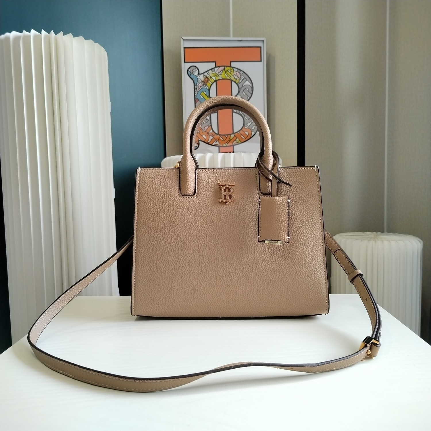 HOT SALE BURBERRY Small Frances Bag