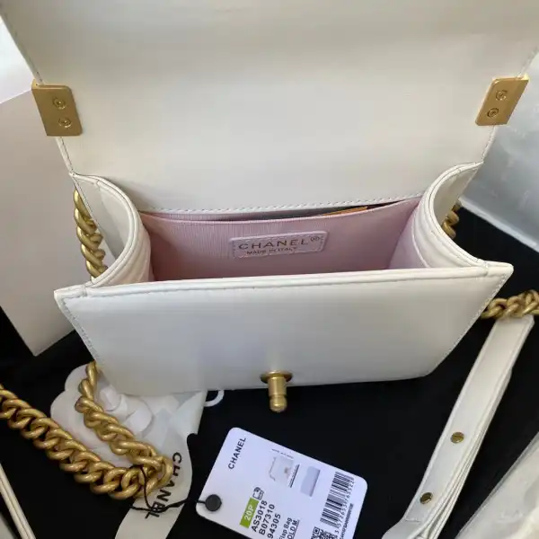 First bag ru CHANEL MINI BOY HANDBAG