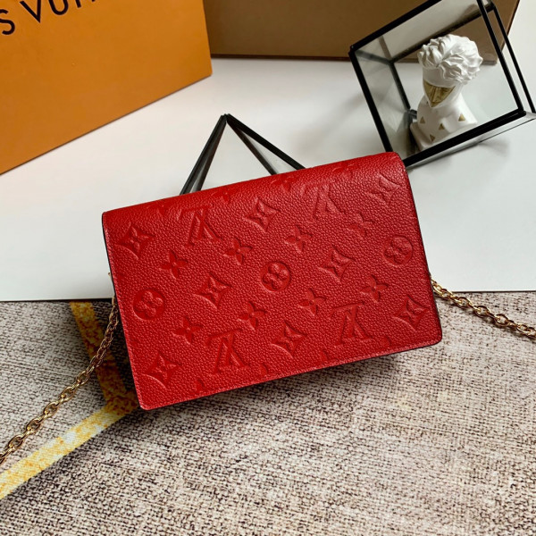 HOT SALE LOUIS VUITTON VAVIN CHAIN WALLET