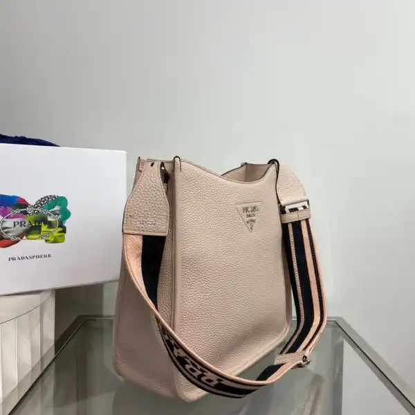 First bag ru PRADA Leather hobo bag