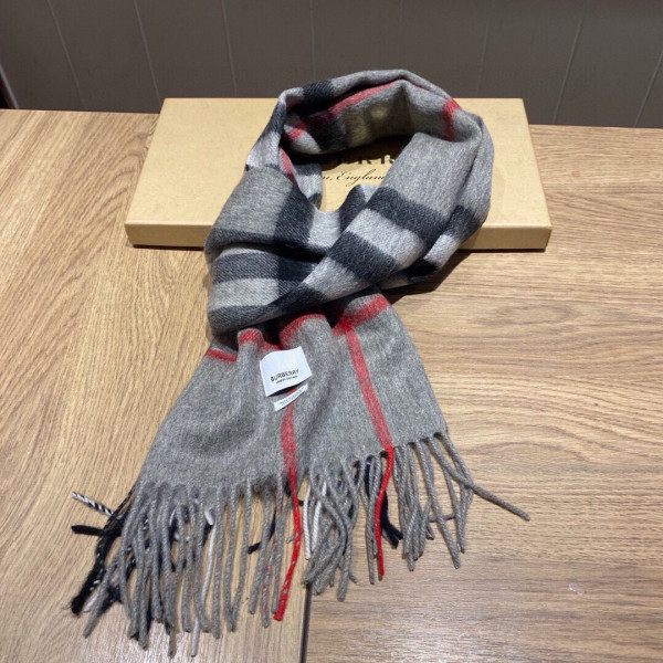 HOT SALE Burberry Check Cashmere Scarf