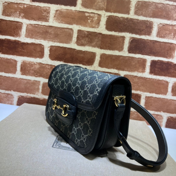 HOT SALE GUCCI Horsebit 1955 shoulder bag