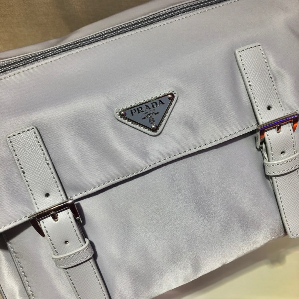 [FREE SHIPPING] PRADA Medium Nylon Shoulder Bag