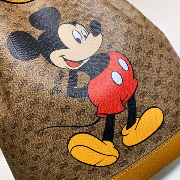 HOT SALE Disney x Gucci Mini Bucket Bag