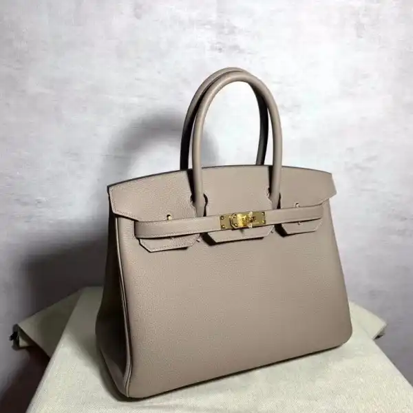 First Bag Ru HERMES BIRKIN 30CM HANDMADE