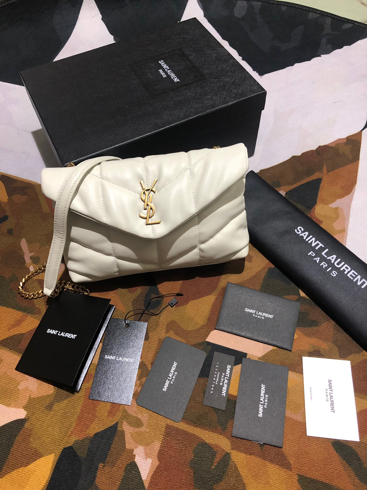 HOT SALE YSL MINI PUFFER SMALL CHAIN BAG