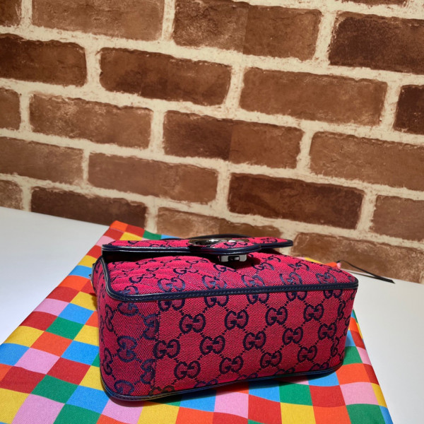 HOT SALE GUCCI GG Marmont Mini Top Handle Bag