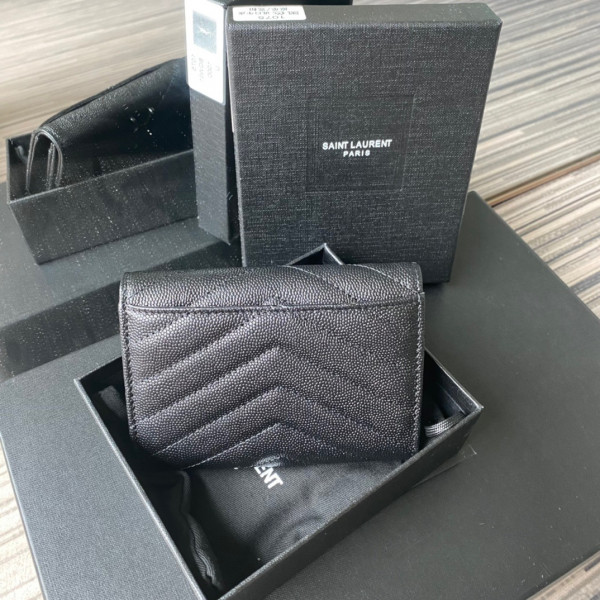 HOT SALE YSL MONOGRAM SMALL ENVELOPE WALLET IN