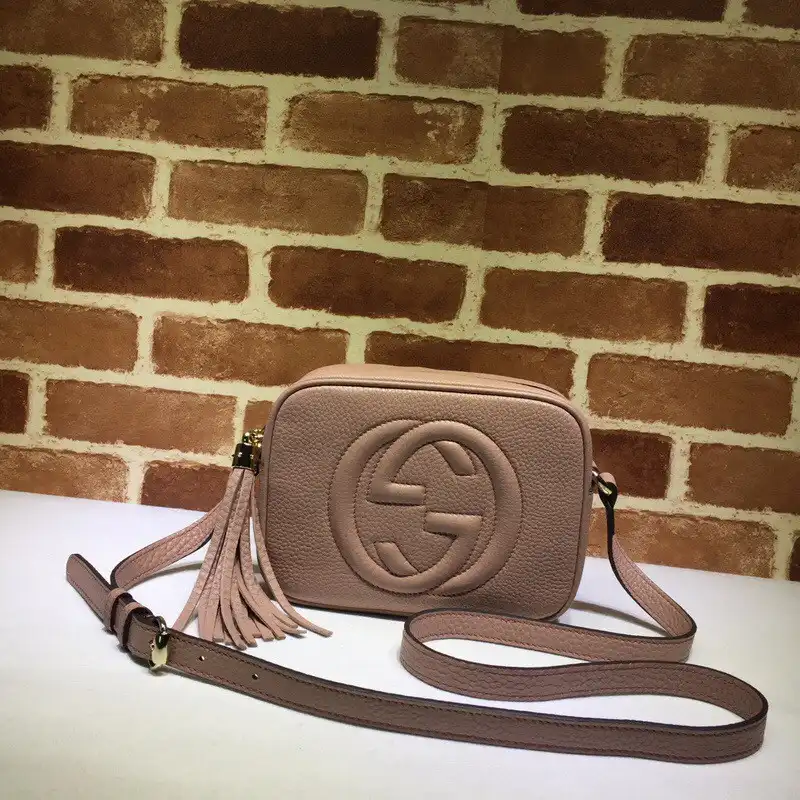 GUCCI Soho small leather disco bag