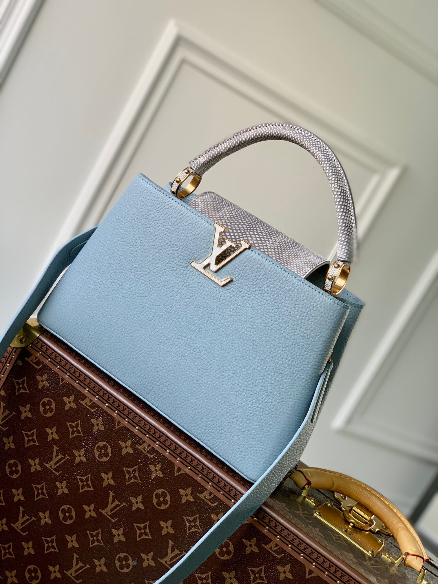 HOT SALE LOUIS VUITTON CAPUCINES MM