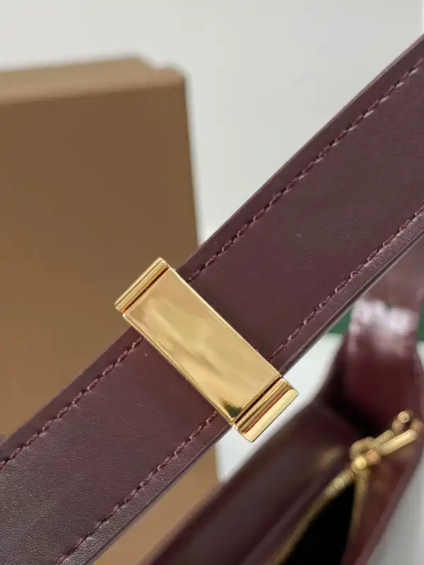 BURBERRY Leather TB Shoulder Bag