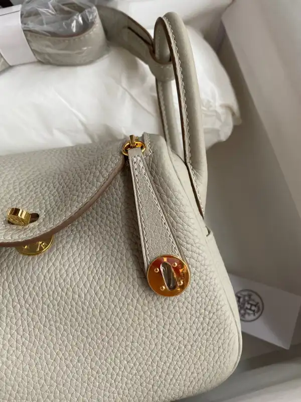 Bagsoffer HERMES LINDY MINI HANDMADE