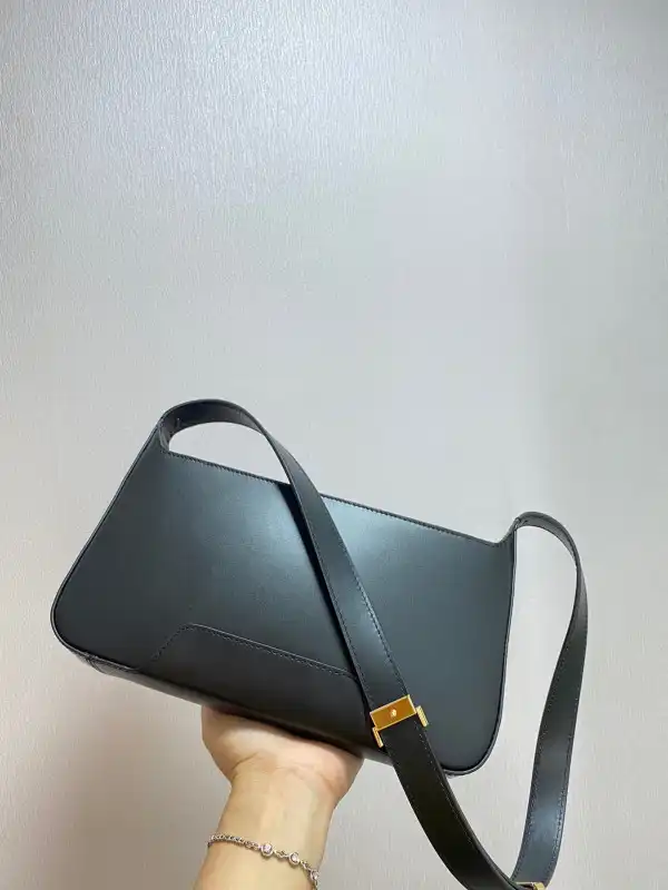 BURBERRY Leather TB Shoulder Bag