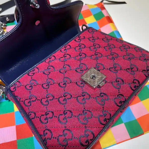 Affordable GUCCI GG Marmont Mini Top Handle Bag