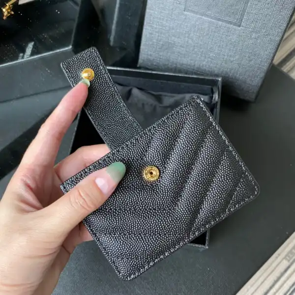 YSL MONOGRAM BUSINESS CARD CASE