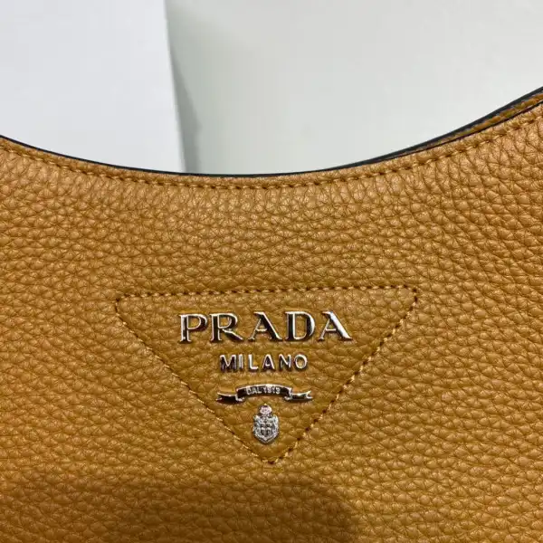 First bag ru PRADA Leather hobo bag