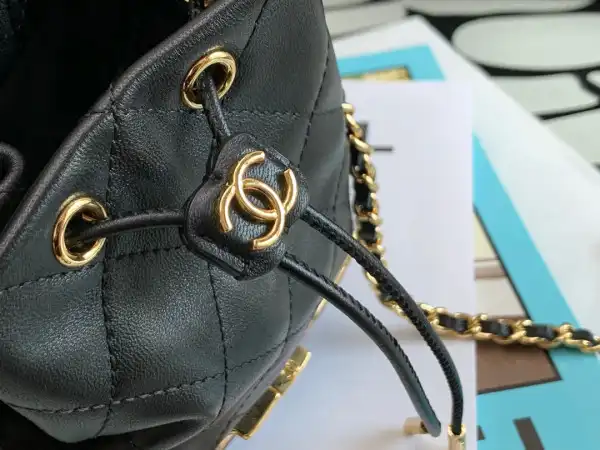 CHANEL SMALL BUCKET WITH CHAIN