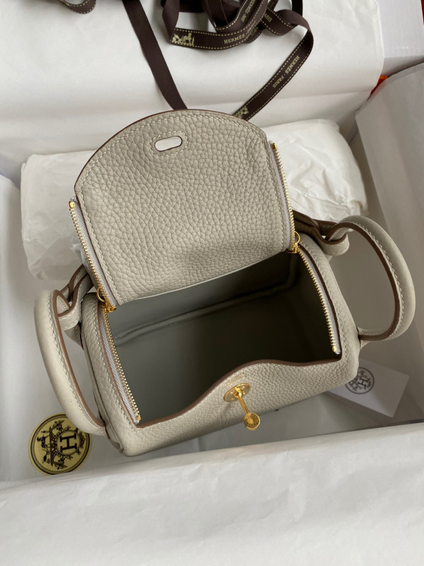 HOT SALE HERMES LINDY MINI HANDMADE