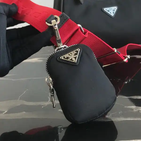 First Bag Ru PRADA NYLON HOBO BAG